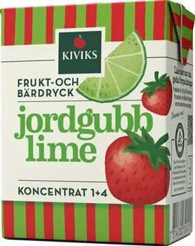 Jordgubb/Limedryck koncentrat