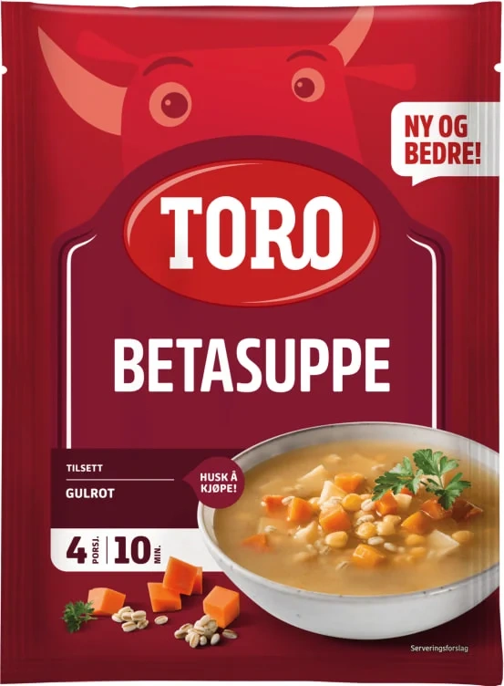 Betasuppe 112g Toro