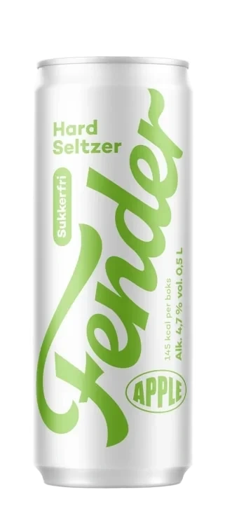 Hard Seltzer Eple 4,7% 0,5l boks Fender