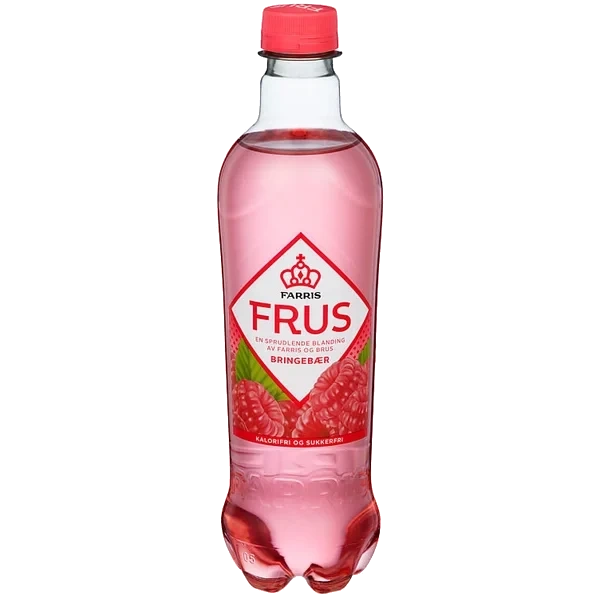 Farris Frus Bringebær 0,5l Kasse 24stk