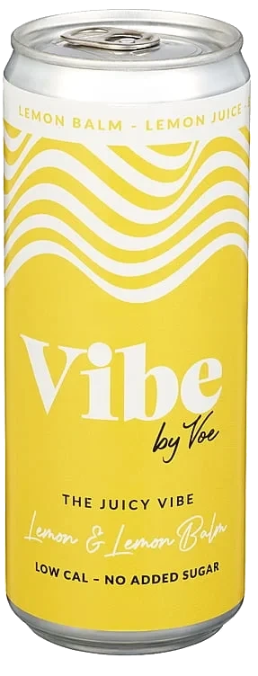 Vibe by voe the juicy vibe lemon balm & lemon  24x33cl