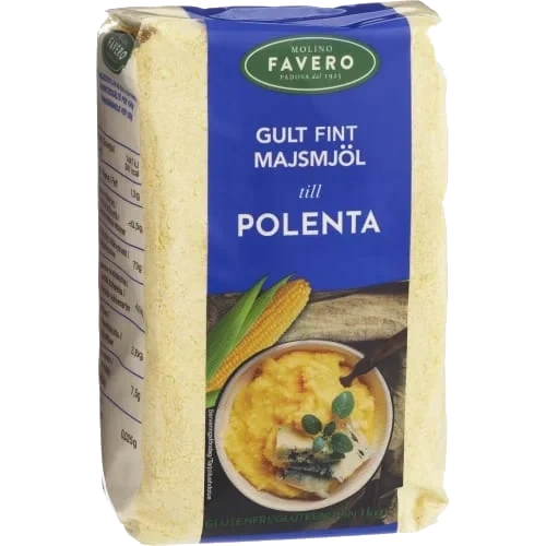 Favero Polenta Fin Gul Maismel 1kg
