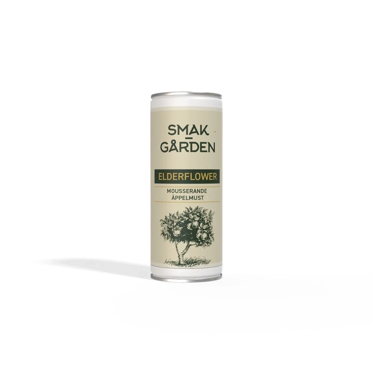 Smakgården Mousserande Äpple Elderflower Eko