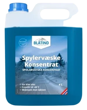 Blåtind Spylervæske Konsentrat 4L