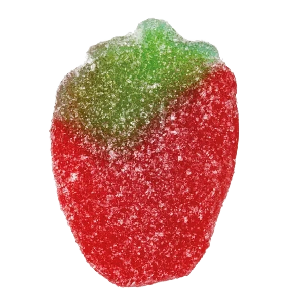 Smågodt Jordbær Fruktgele Løsvekt Snop 3kg