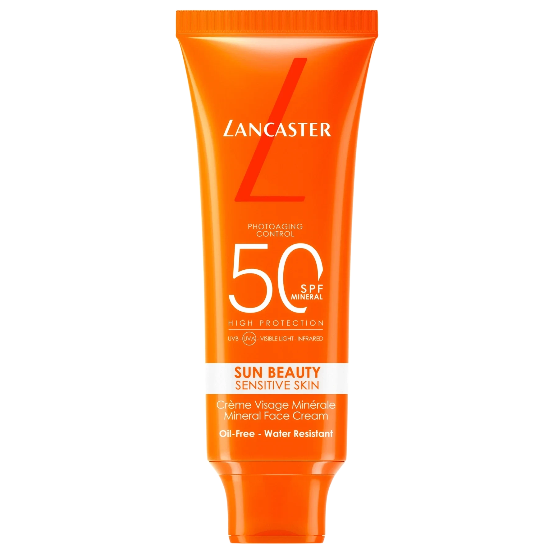 Lancaster Sun Sensitive Mineral Face Cream SPF50 High Protection 50 ml