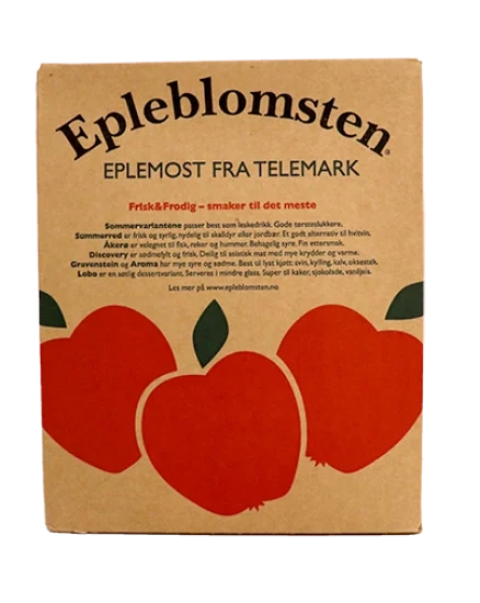 Eplemost Fra Telemark 3l