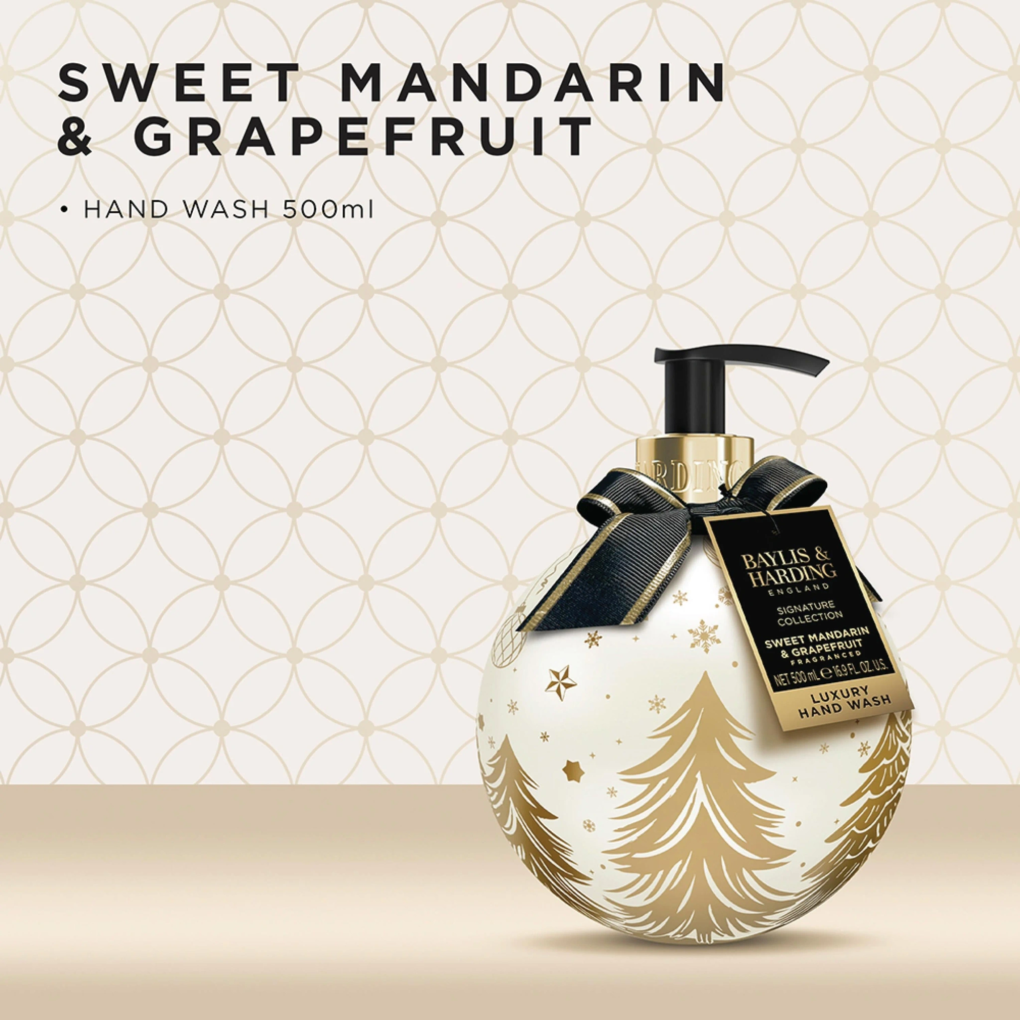 Baylis & Harding Sweet Mandarin & Grapefruit Luxury Bauble Hand Wash, 500 ml