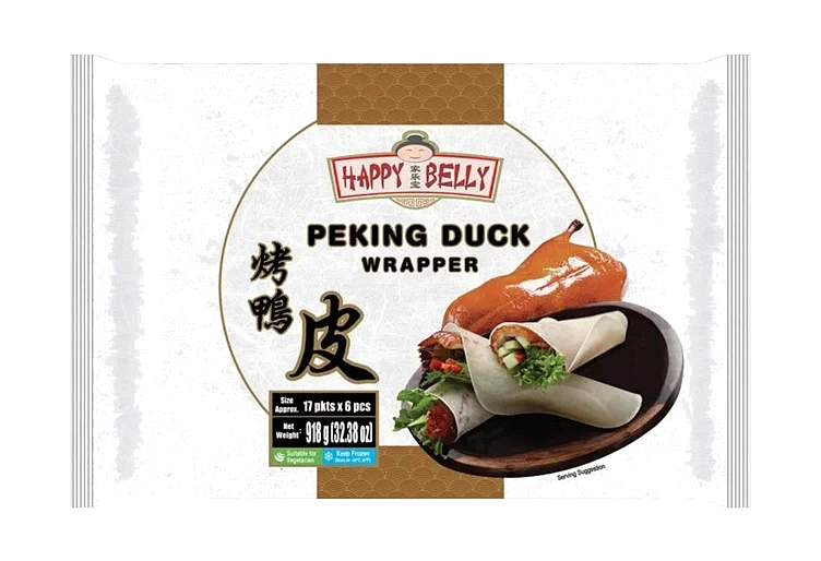 Peking duck wrapper 12 x 17 x 6pcs  918g