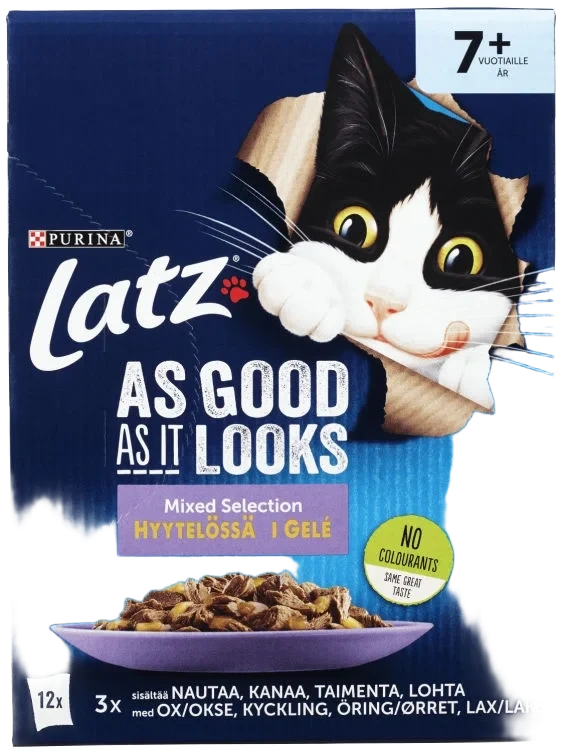 Latz Agail Senior Mix i Gelé 12pk 1020g