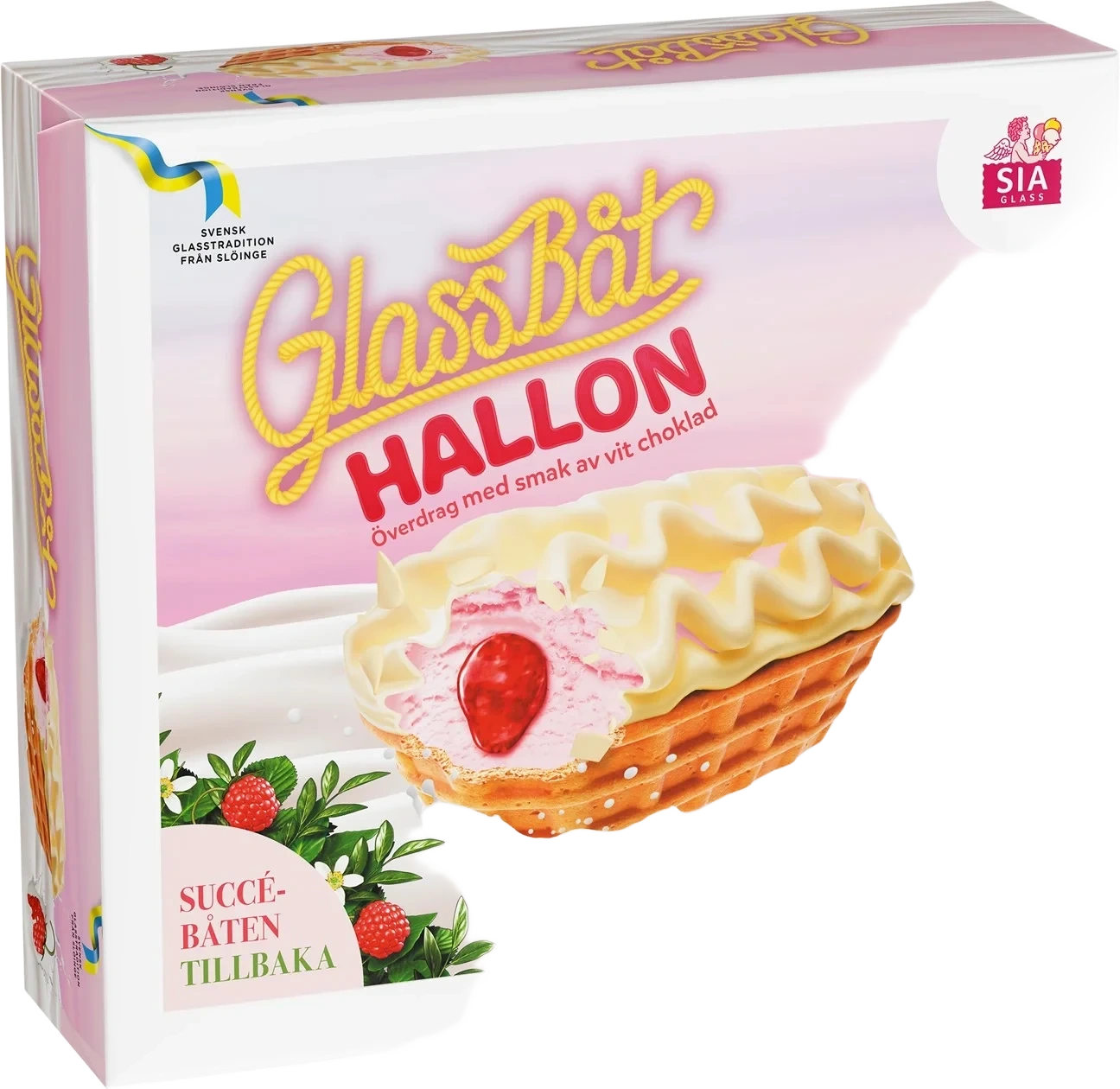 Glassbåt Hallon