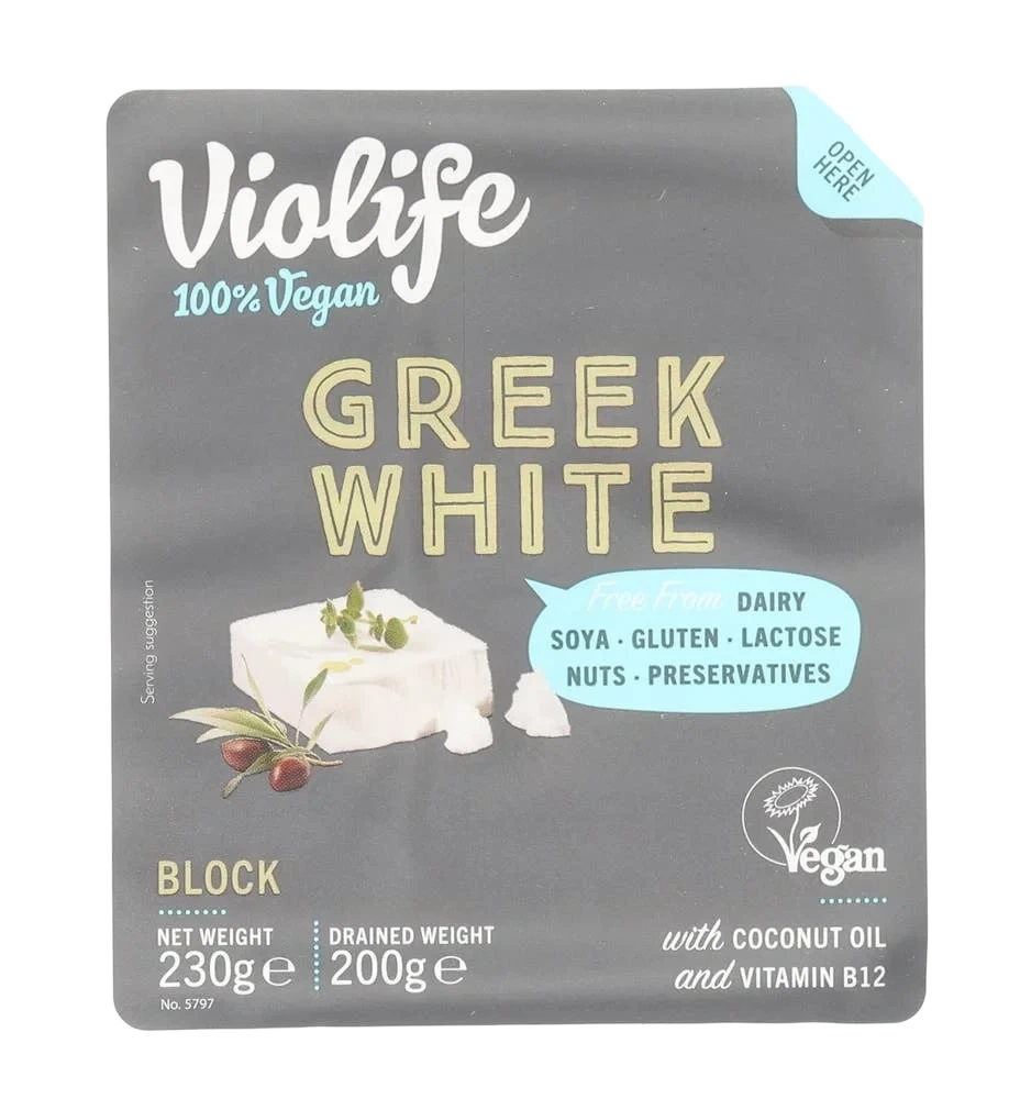 Block Greek White Vegan