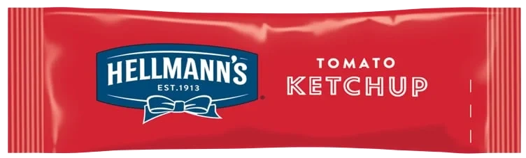 Ketchup kuvert pakke 198x10ml