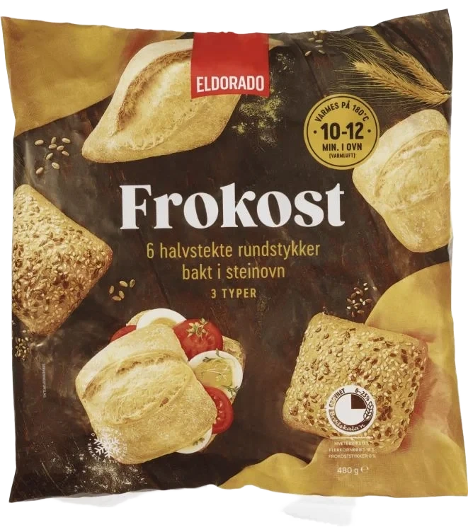 Rundstykker Frokost 480g Eldorado