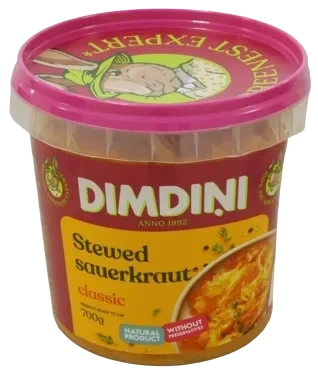 Surkål Stuet Dimdini 700g