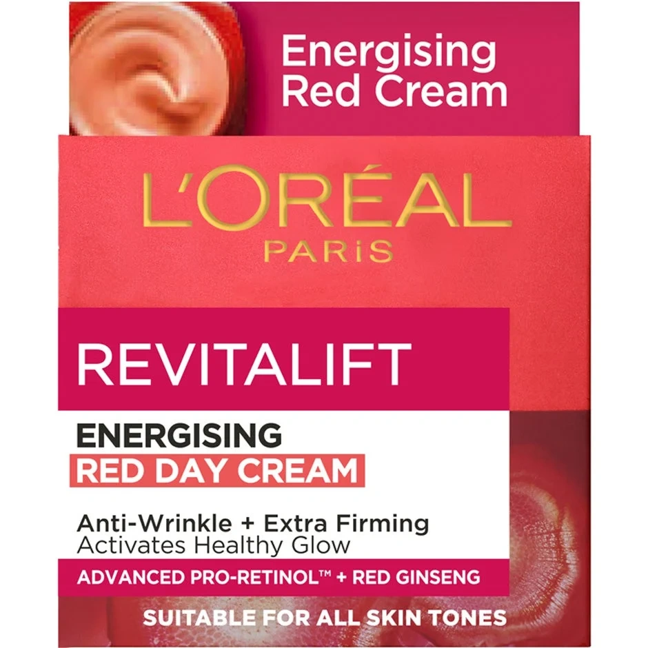 Loreal Paris Revitalift Energising Red Cream Day