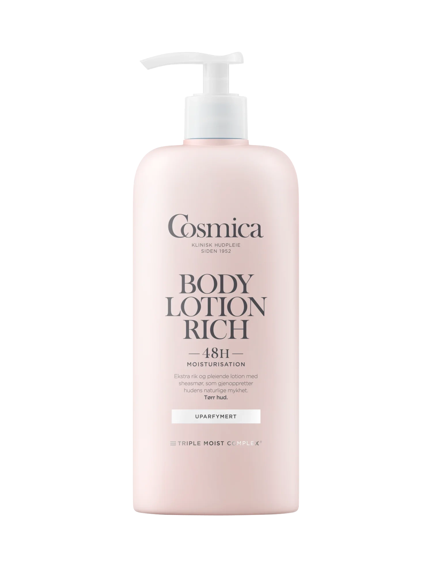 Cosmica Bodylotion Rich u/parfyme, 400 ml