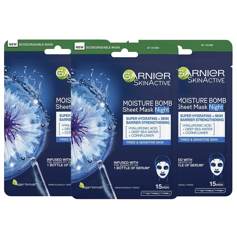 Garnier Moisture Bomb Sheet Mask Night