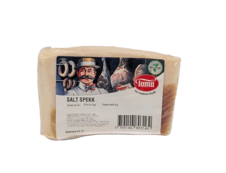 Svin Spekk Saltet Ca150g Toma Mat