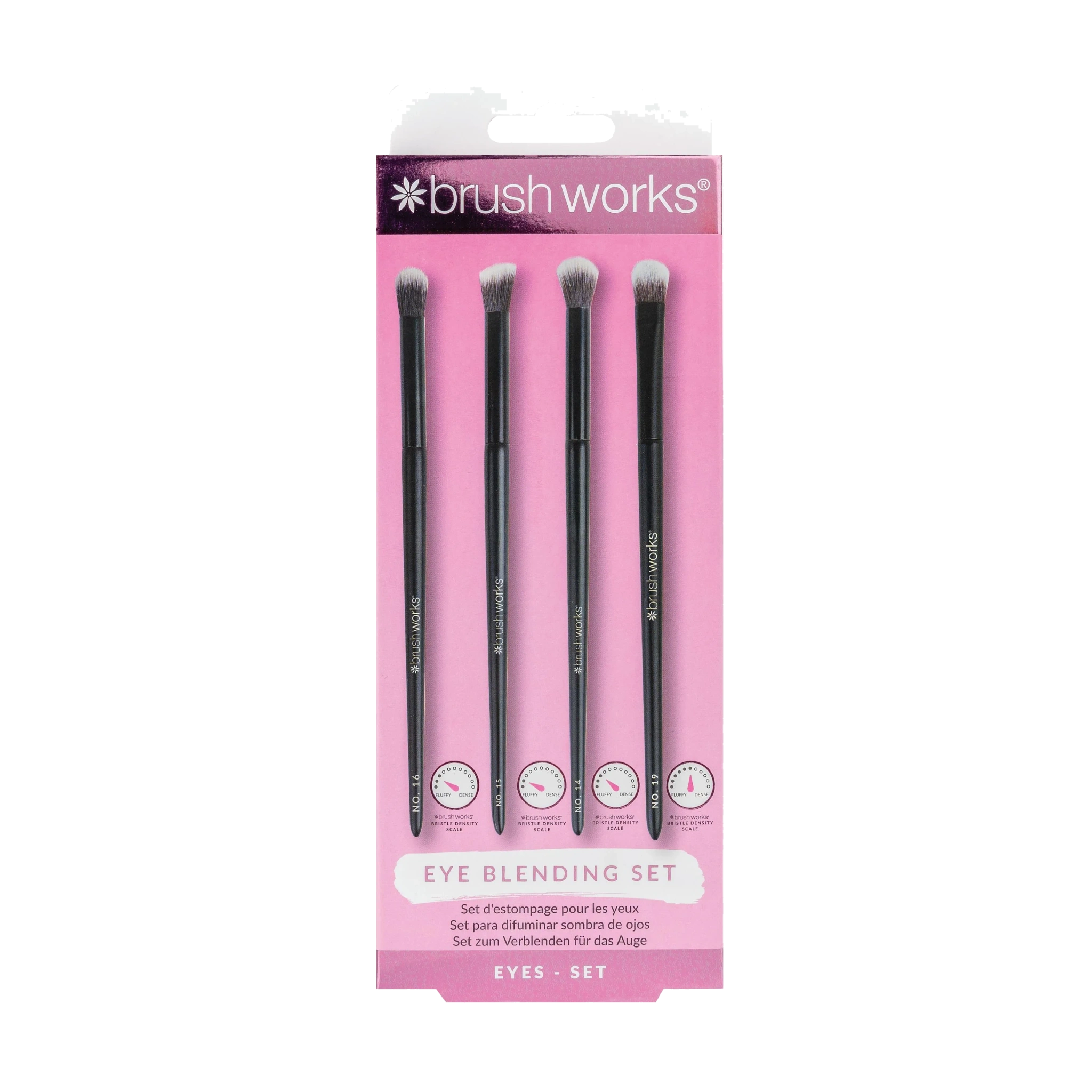 Brushworks Eye Blending Set, 1 sett