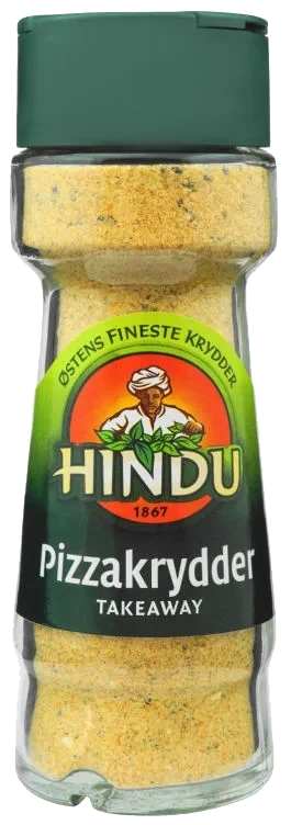 Pizzakrydder Takeaway 62g glass Hindu