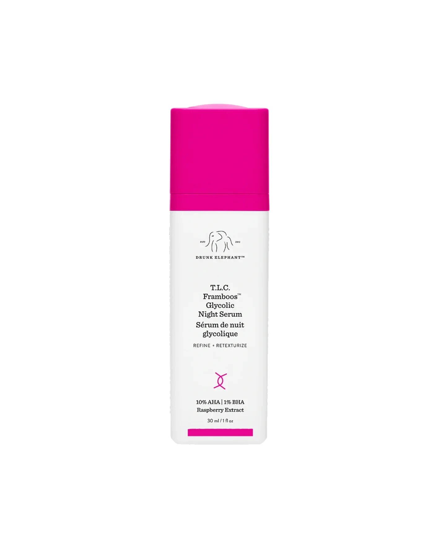 Drunk Elephant T.L.C. Framboos Glycolic Night Serum 30 ml