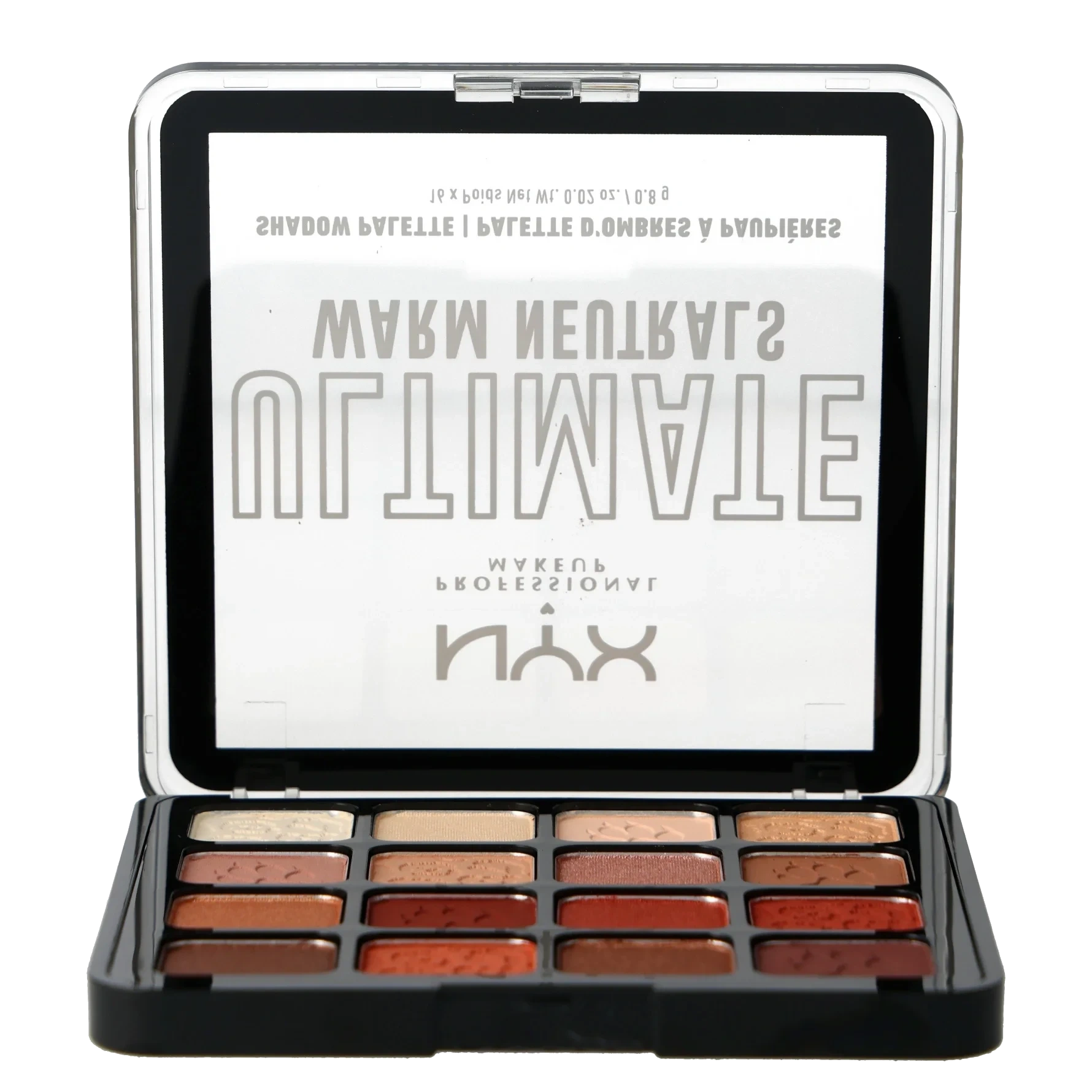 NYX PROFESSIONAL MAKEUP Ultimate Shadow Palette 16 Pan 05W Warm Neutrals