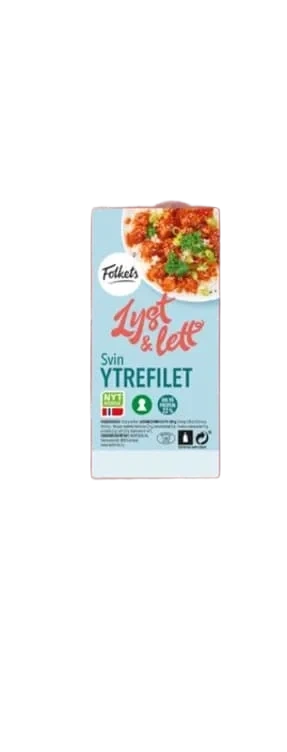 Svin Ytrefilet Ca500g Folkets