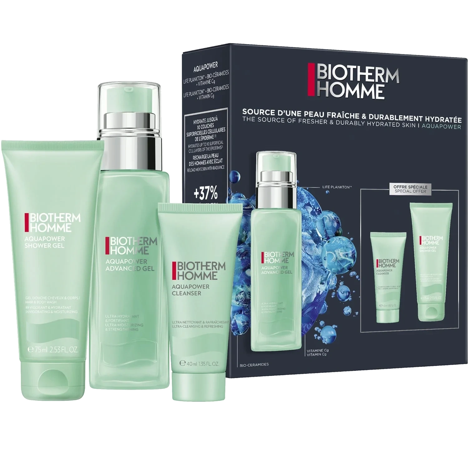 Biotherm Aquapower Routine Set