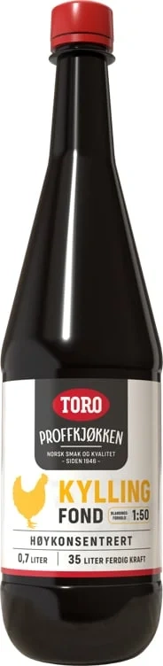 Toro Kyllingfond 2x700ml