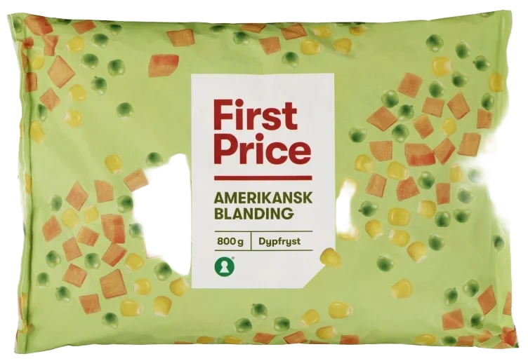 Amerikansk Blanding 800g First Price