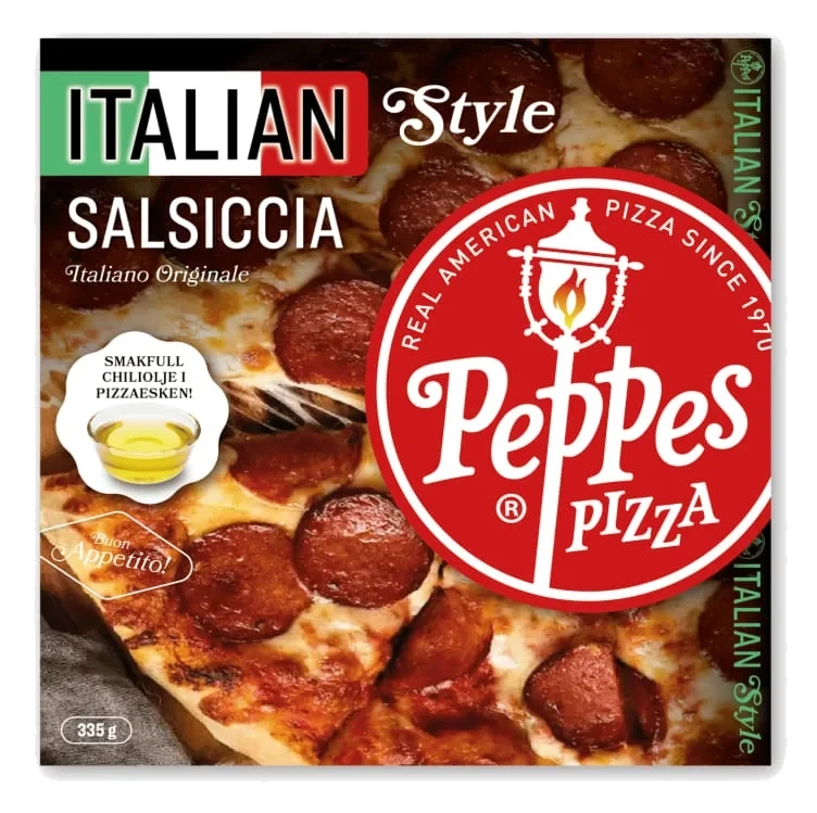 Peppes Pizza Salsiccia Italian Style 335g