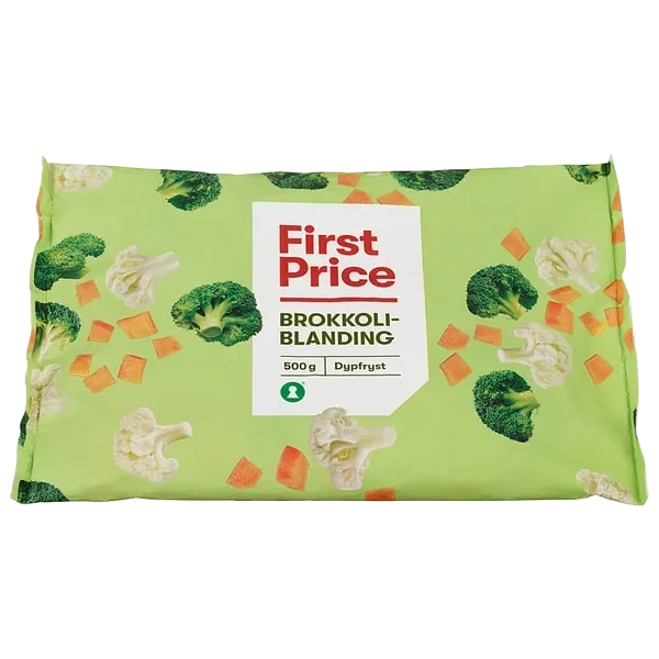 Brokkoliblanding 500g First Price