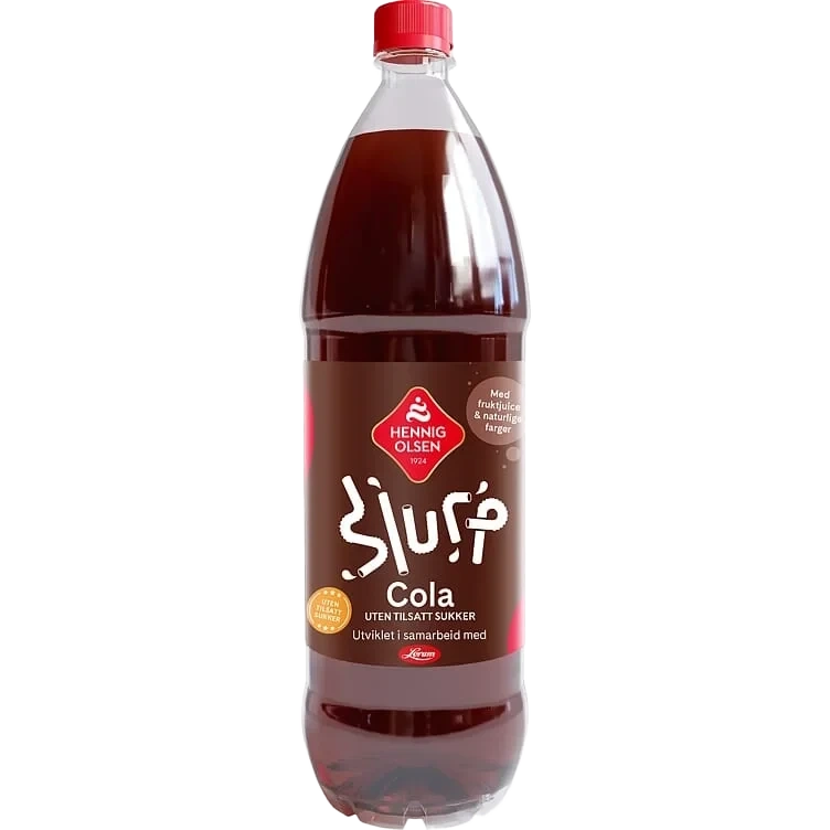 Slurp cola uten sukker 1,5l