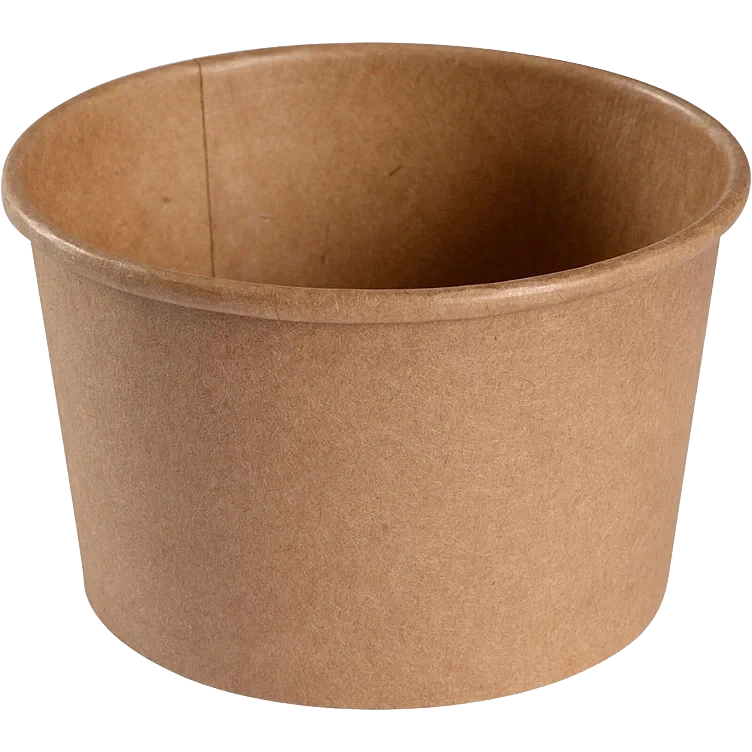 Beger 240ml 8oz brun kraft  50stk