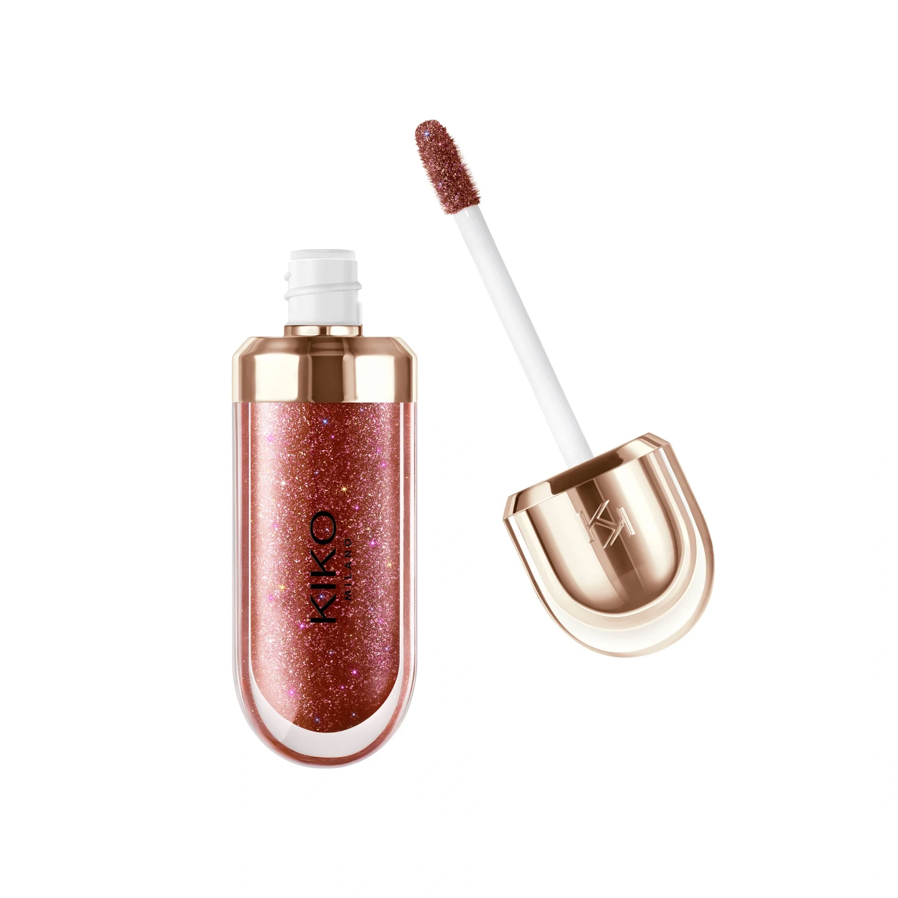 Kiko Milano 3D Hydra Lipgloss 44 Disruptive Brown 6,5 ml