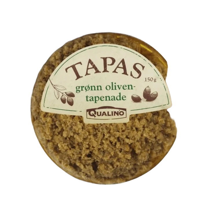 Tapenade Oliven Grønn 150g Tapas Qualino