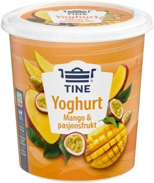 Tine Yoghurt Mango & Pasjonsfrukt 850 G