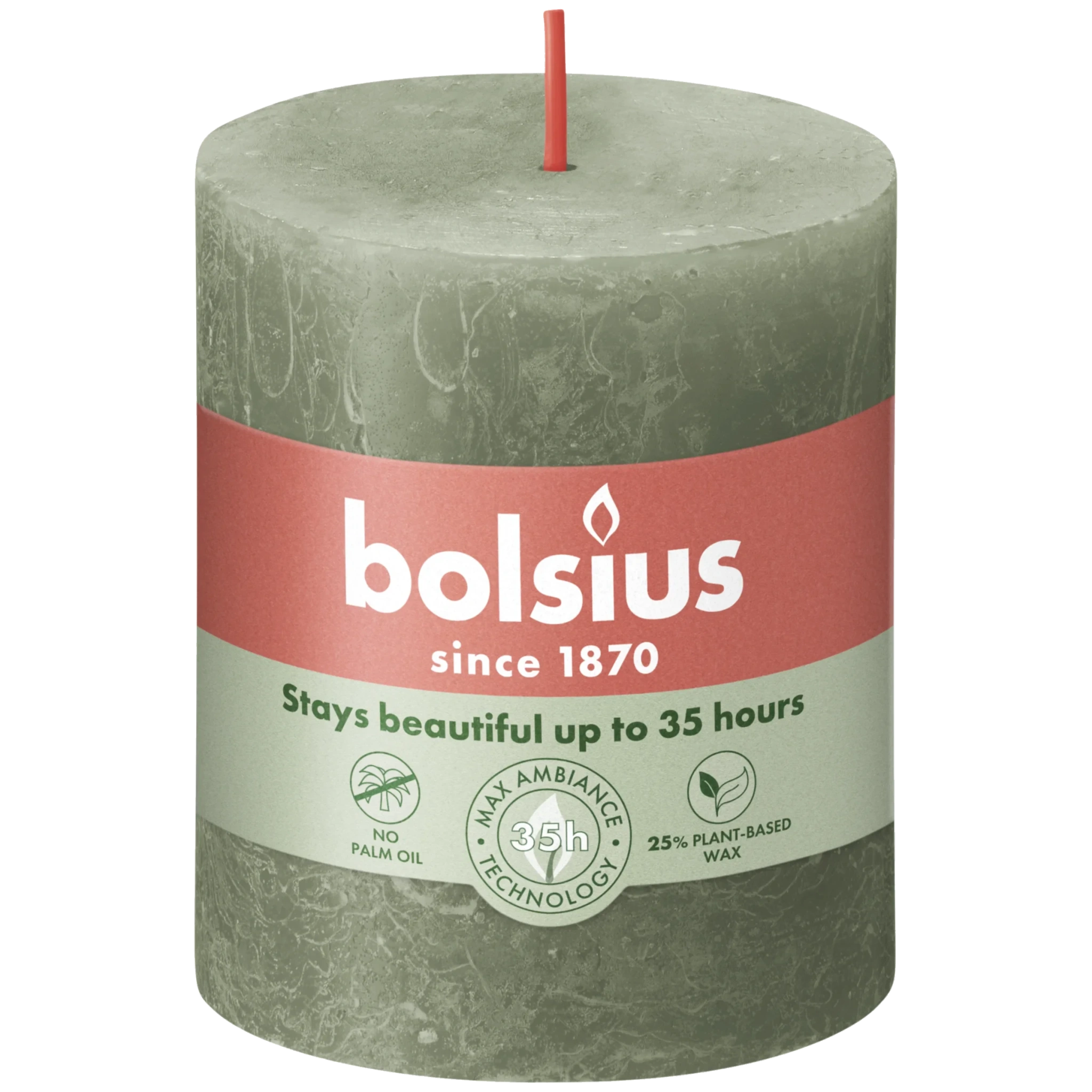 Blockljus Rustik