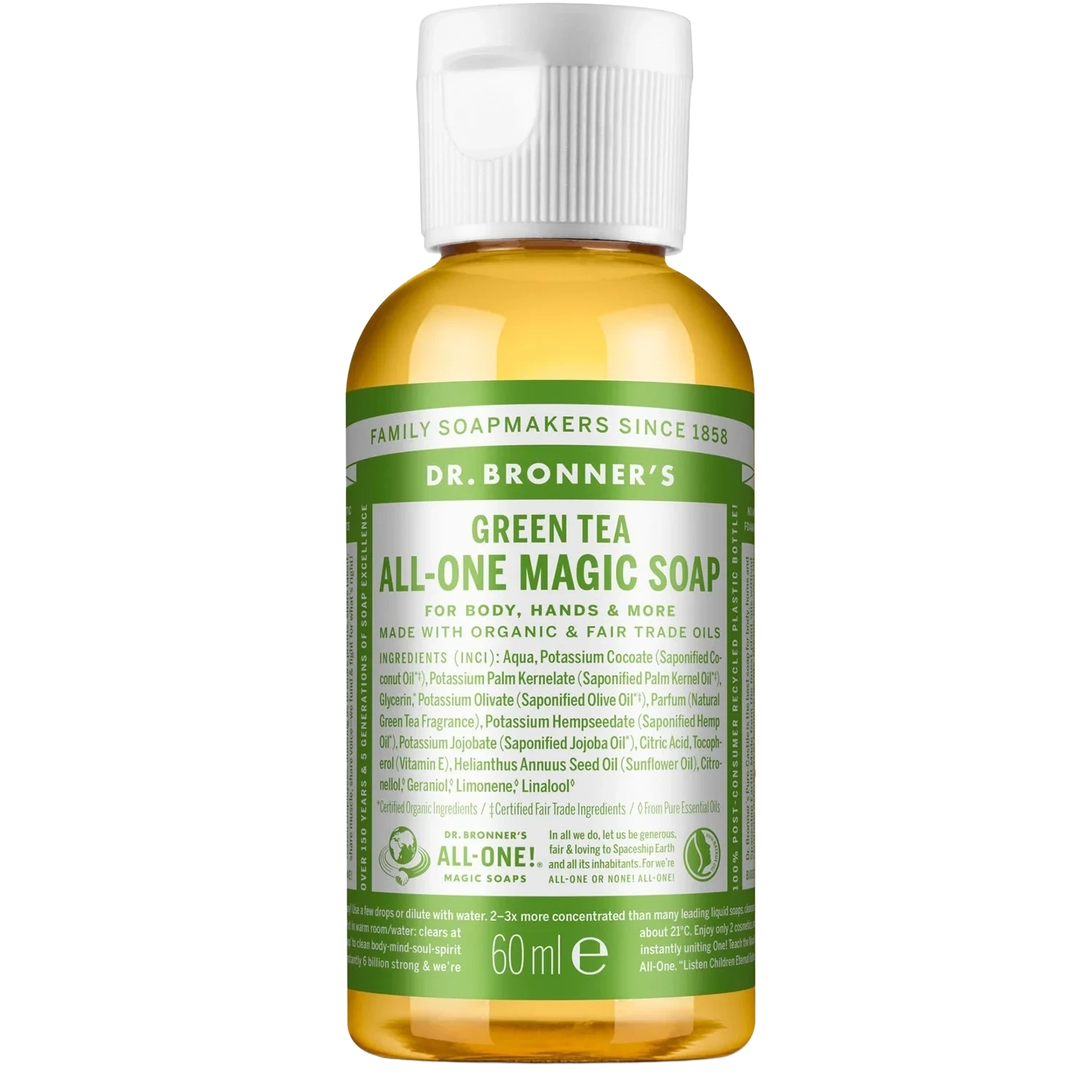 Dr. Bronner's All-One Magic Soap Green Tea