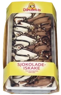 Diplom-is Sjokoladeiskake 1l