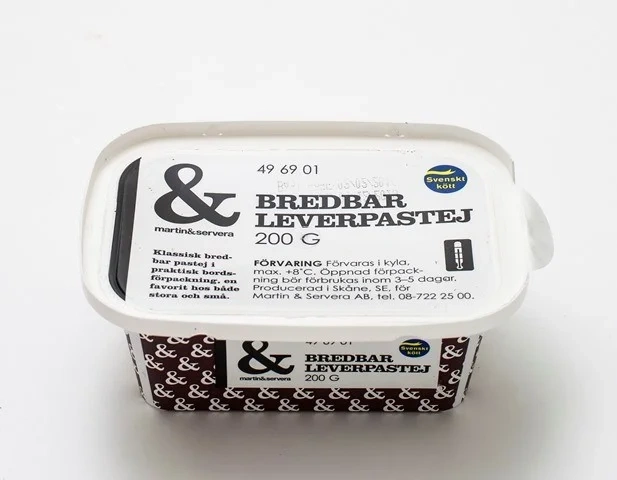 Leverpastej bredbar