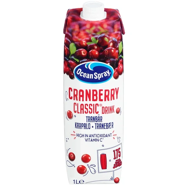 Tranebærjuice Original 1l Ocean Spray