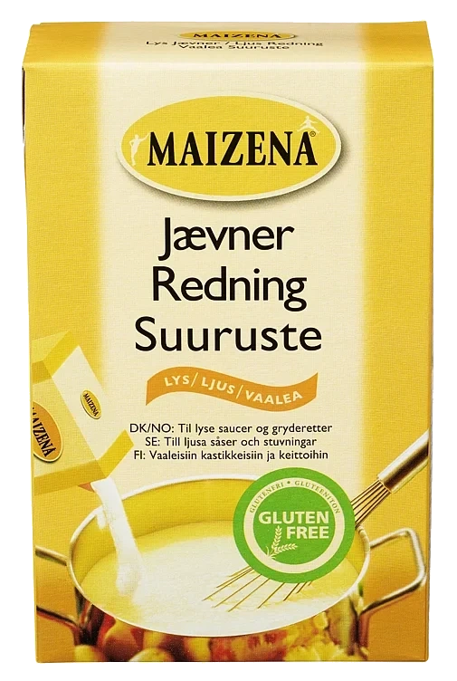 Maizena jevner lys      250g