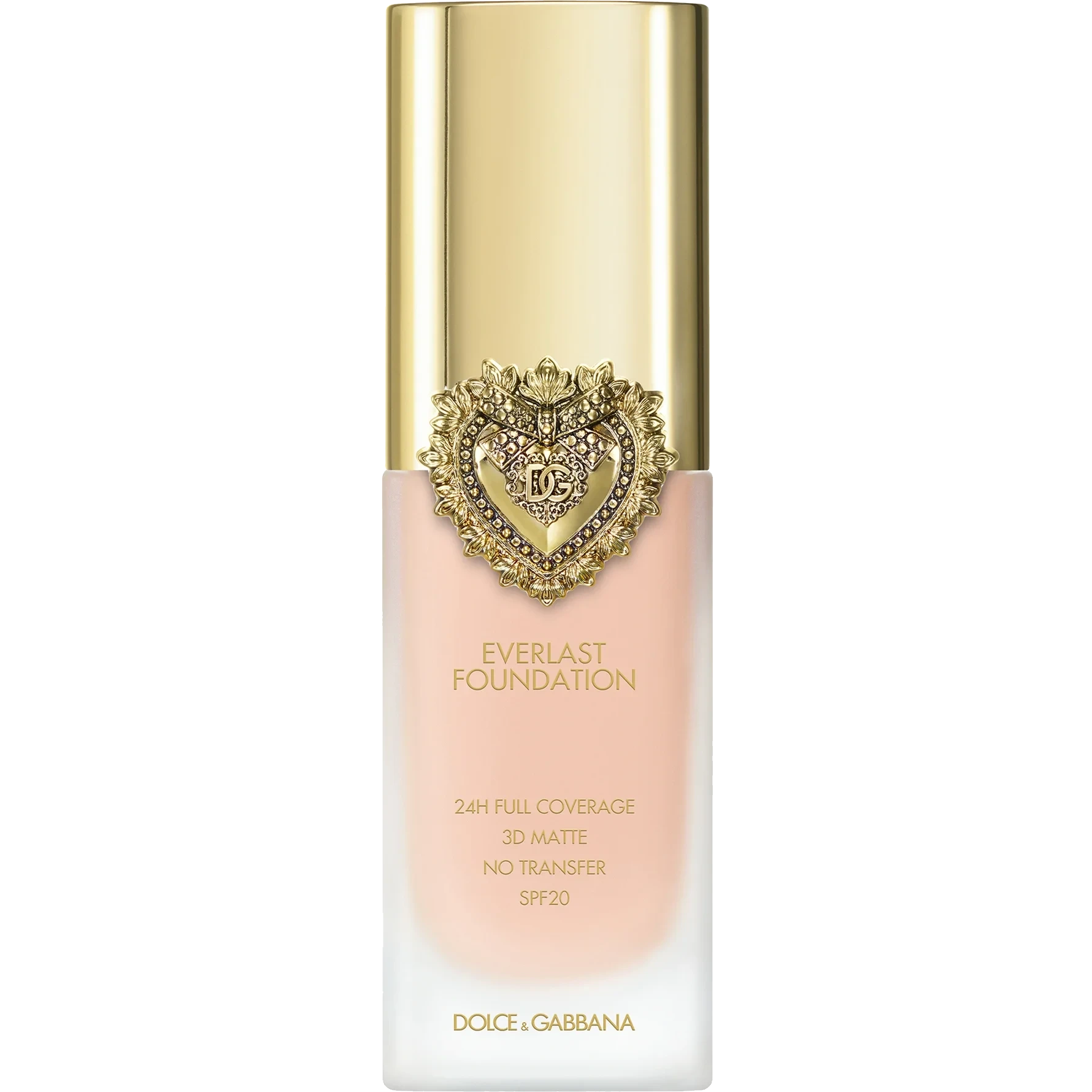 Dolce & Gabbana Everlast Foundation 24H Full Coverage 3D Matte No Transfer SPF20 3W Light