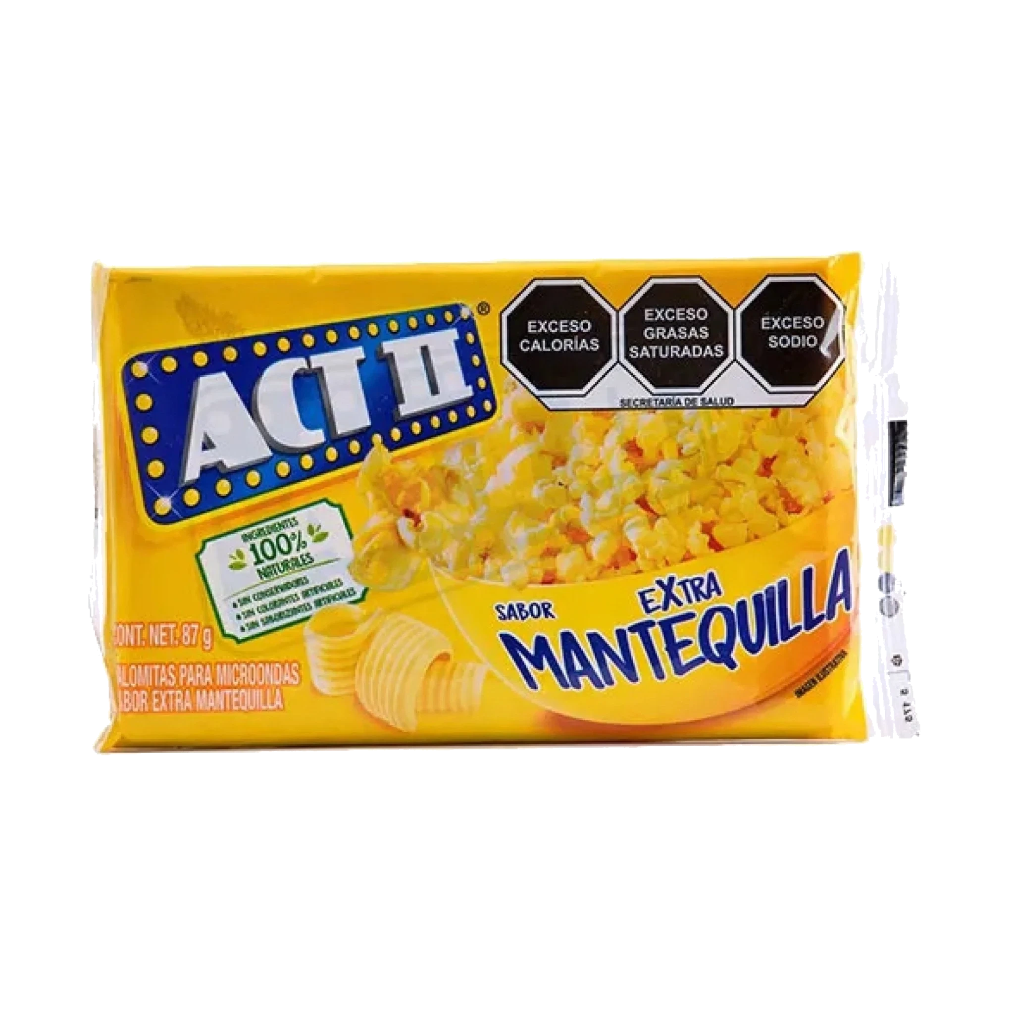 Popcorn ACT II Extra Butter 80 g (Meksikansk)