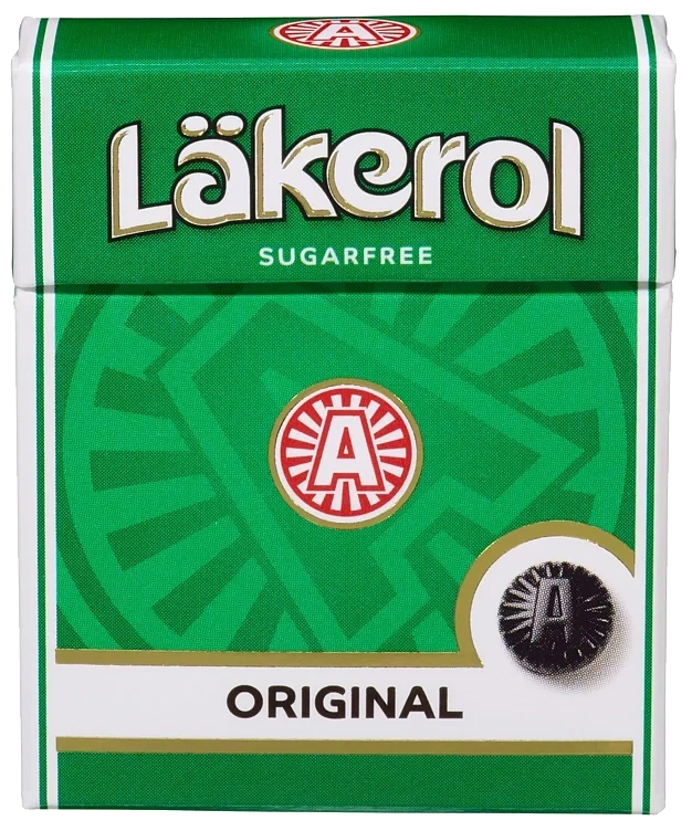 Läkerol orginal 4 pack  t 100g