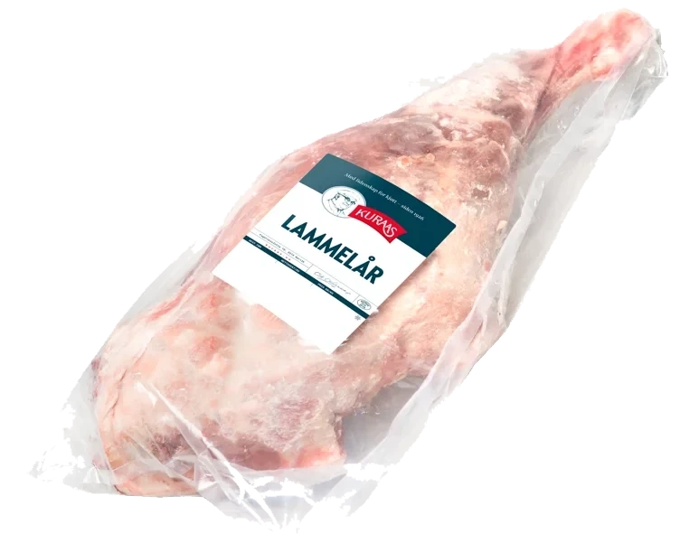 Lammelår m/knoke & mørbrad 4xca2,2kg  kg