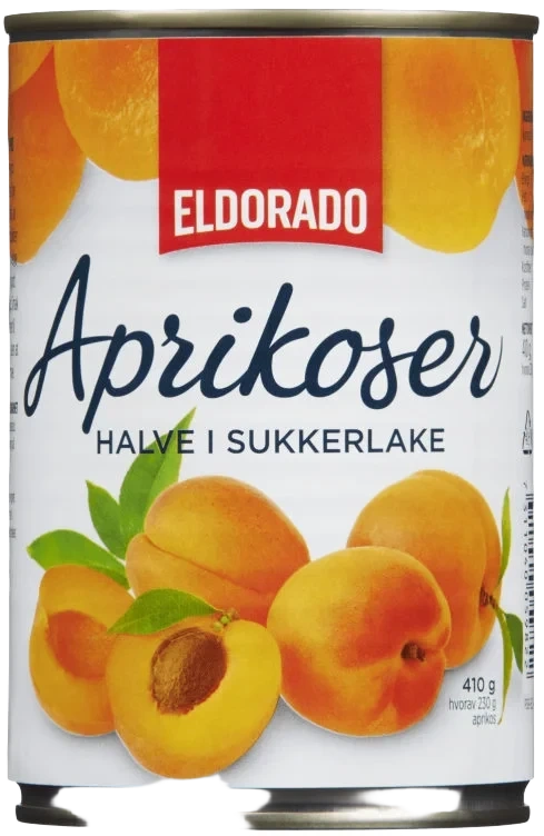 Aprikoser 425g boks Eldorado
