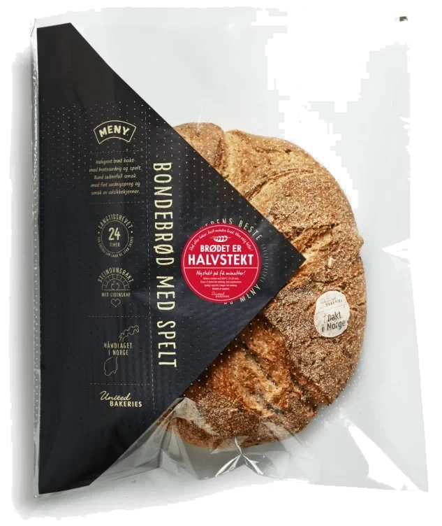 Bondebrød Spelt Halvstekt 790g Håndlagd